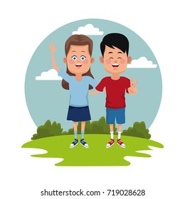 Kids at park