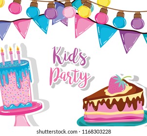 Kids party cartoon