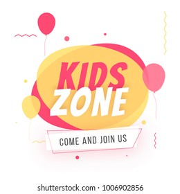 Kids Party Flyer or Banner Design.