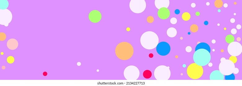 Kids Pastel Blue Children Purple Pattern. Color Indigo Pink Bright Play White Textile. Dark Multicolor Green Rainbow Yellow Red Background. Beige Circles Violet Bordo Vibrant Background.