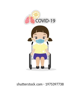 Kids patient infected with covid-19 virus .