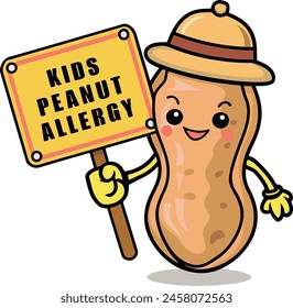 kids peanut allergy t-shirt design