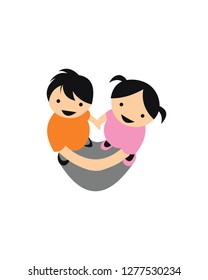 Kids Play logo template