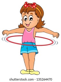 Kids play theme image 3 - eps10 vector illustration.