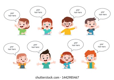 kids play together vector illustration