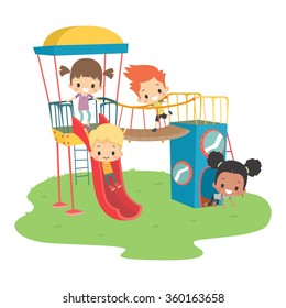 Kids Playground Images, Stock Photos & Vectors | Shutterstock