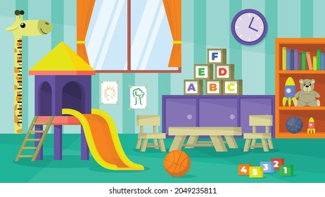 Kids Playground - Interior Scenes