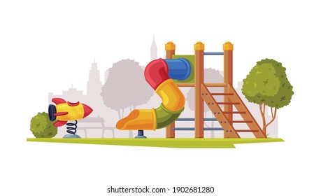 3,976 Playground roundabout Images, Stock Photos & Vectors | Shutterstock