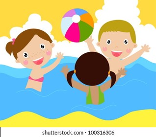 496 Kids Playing Pool Clip Art Images, Stock Photos & Vectors ...