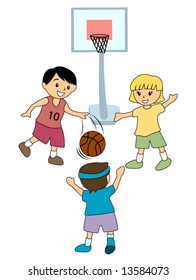 Girl Playing Basketball Cartoon Images Stock Photos Vectors Shutterstock