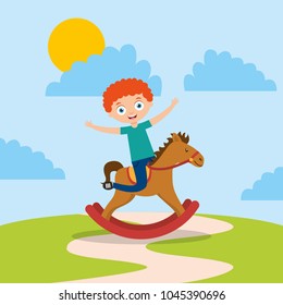 kids playing cartoon