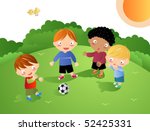 Kids Playing - Football