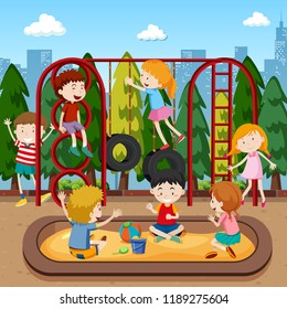 Cartoon Illustration Finding Difference Educational Activity Stock ...