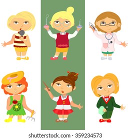 Kids profession set