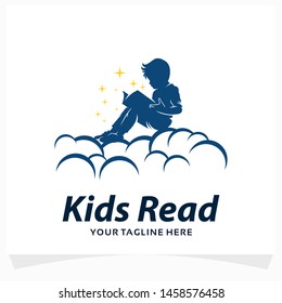Kids Read Logo Design Template