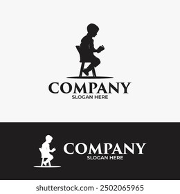 Kids Read Logo Design Template