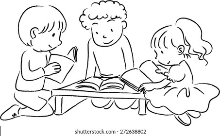kids reading