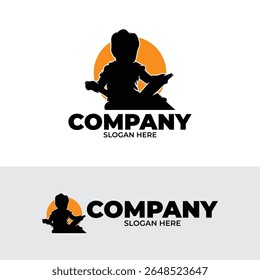 Kids reading logo designs inspiration