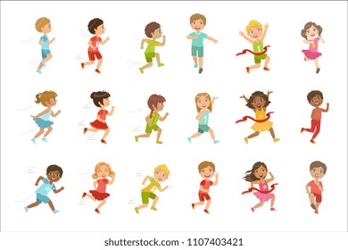 Kids Running Set