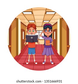 Kids in school