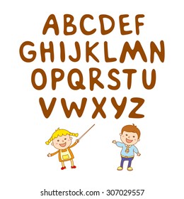 kids at school art  boy abc alphabet childhood education, art