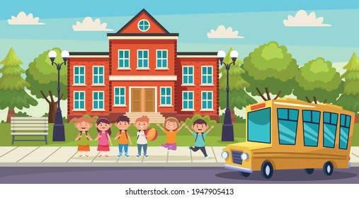 kids in the school characters