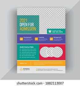 Kids School Education Flyer Template