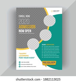 Kids School Education Flyer Template