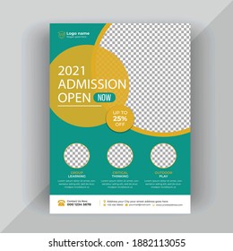 Kids School Education Flyer Template