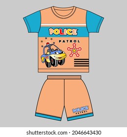 kids set design for printing