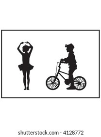 Kids Silhouette