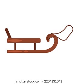 Moda infantil, elemento de diseño para vacaciones de invierno, actividad de invierno estacional, vector plano