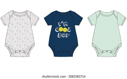 kids sleepwear pack of 3 print and AOP