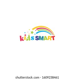 Kids Smart Education Logo Design Template 