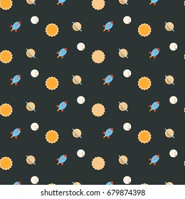 Kids Space Pattern