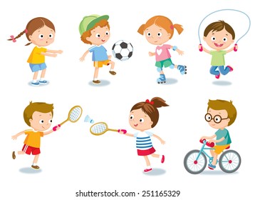 Kinder und Sport