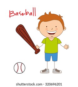 kids sports design, vector illustration eps10 graphic 