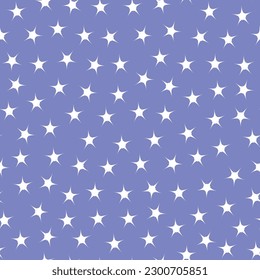 Kinder Sternmuster. Nahtlose Wiederholmuster-Design für Babybekleidung. Pastellfarbener Hintergrund, Vektorgrafik. Abstrakter Minimalsterndruck 