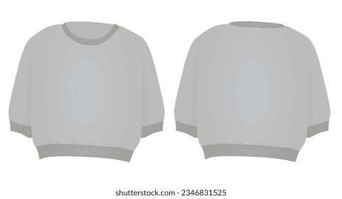 Kids sweater shirt. vector illustration
