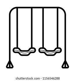 Kids swing icon