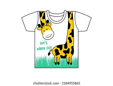 kids t shirt graphic design for printing
