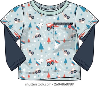 Kids T shirt, screen print at front. kids infants, 100% cotton