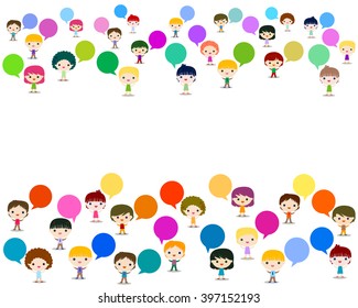 kids talking