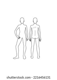 Kids template,
 Kids models posing, 
vector sketch illustration,
 Kids fashion figure templates,
Fashion figure, croqui, 
fashion croqui, 
fashion sketch template vector