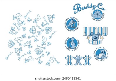 Kids theme based Graphic. infants, toddler, boys and girls