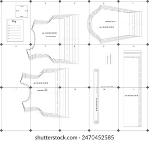 kids tops sewing  finish pattern design