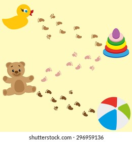 kids toys background