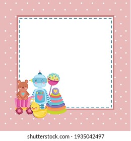 kids toys bear robbot banner