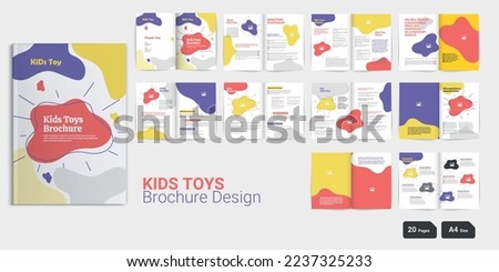 Kids Toys Brochure Toys Sale Brochure Toys Store Brochure