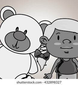 kids and toys design 